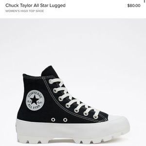 Lugged High Top Converse